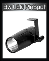 3W LED PinSpot