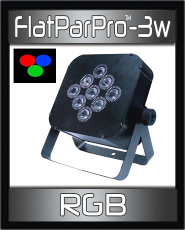 Flat Par Pro - 3 Watt