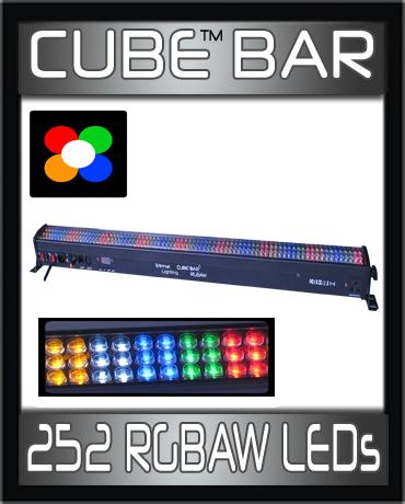 CUBE BAR RGBAW DMX