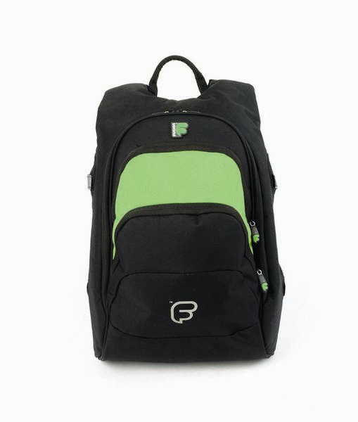 F1 Laptop Backpack - Black & Lime