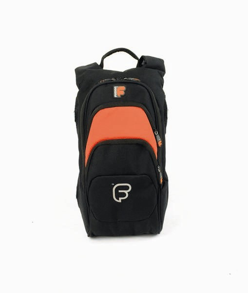 F1 Small Backpack - Black & Orange