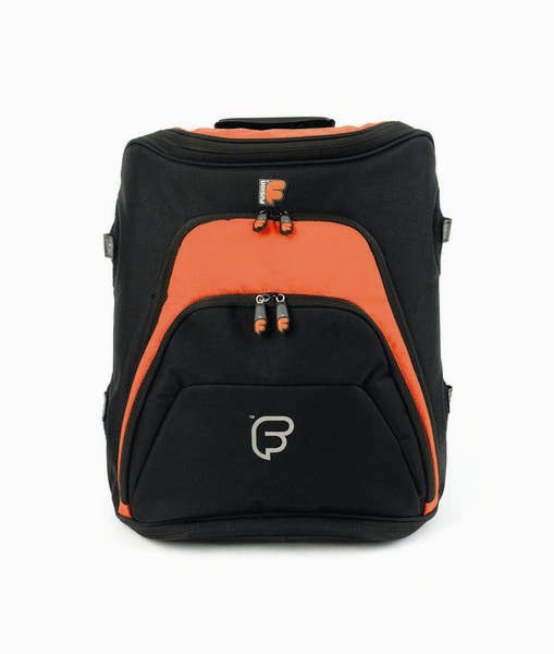 F1 Workstation Backpack - Black & Orange
