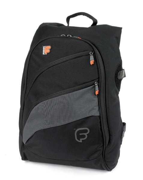 F2 Laptop Backpack - Black & Grey
