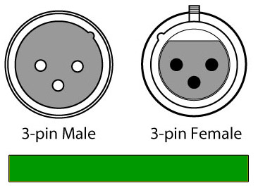 10 Foot 3-Pin DMX Cable