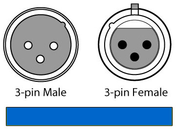 25 Foot 3-Pin DMX Cable