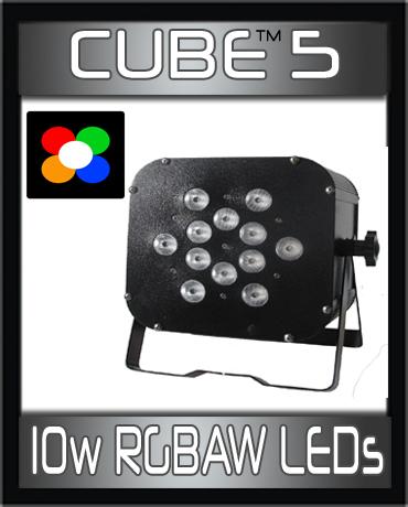 CUBE5 RGBAW DMX